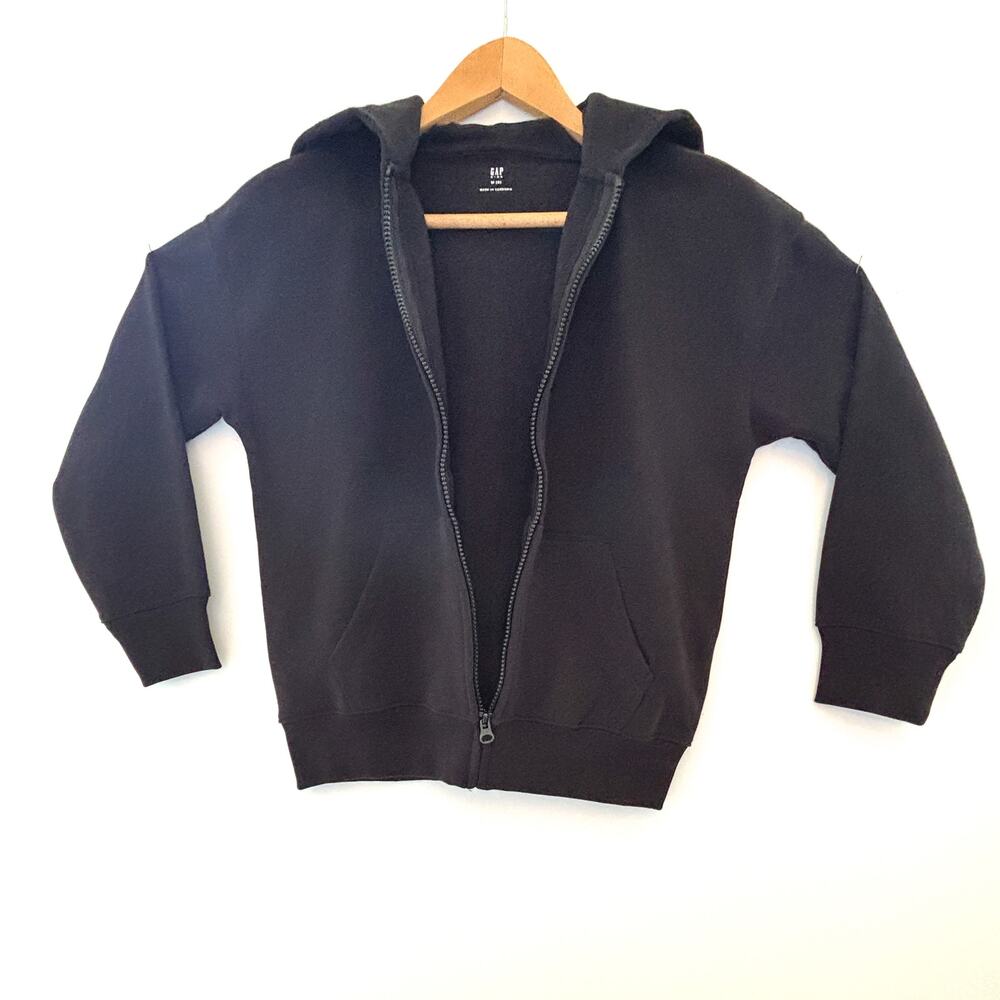GAP kids, NWT, Black Zip Hoodie, Medium, Size 8